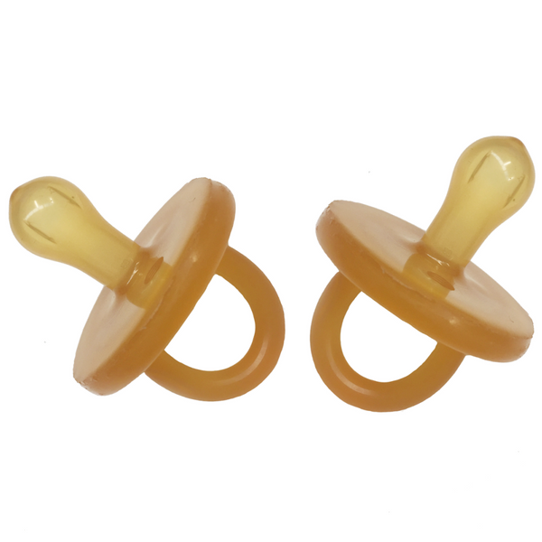 Natural Rubber Soother - Twin Pack